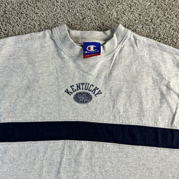 Vintage Kentucky Wildcats Shirt Mens L Champion NCAA Basketball Tee 90s - Picture 3 of 10